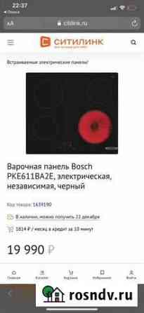 Встраиваемая электрическая панель Bosch PKE611BA2E Набережные Челны