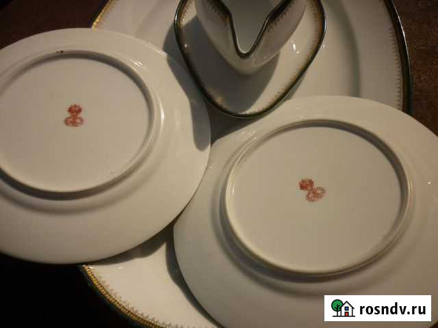 Старинные тарелки Гарднер Елец - изображение 1