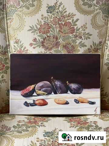 Картина Инжир холст масло Севастополь - изображение 1