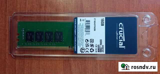 Оперативная память 16Gb DDR4 2666 Красноярск - изображение 1