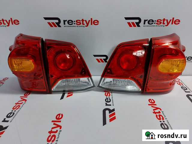 Стопы Toyota Land Cruiser 200 2м 12-15г Красные Хабаровск - изображение 1