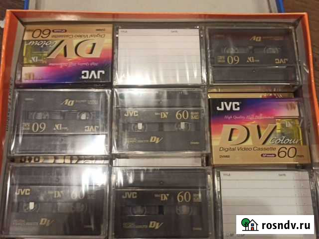 Видеокассеты MiniDV новые Абакан - изображение 1