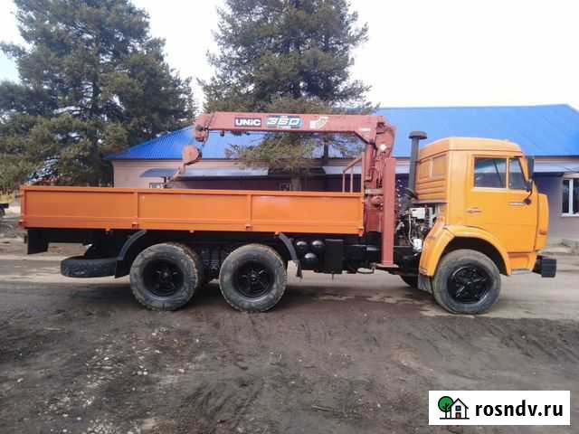 Услуги Камаз Манипулятор Тербуны - изображение 1