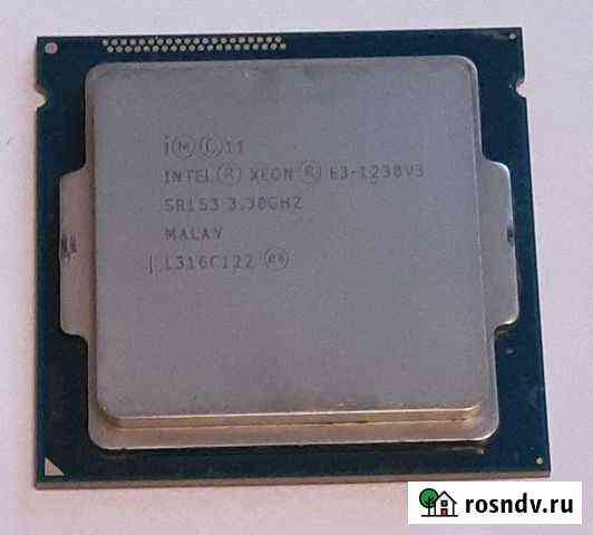 Процессор Xeon E3-1230v3 3.3-3.7GHz LGA 1150 Киров