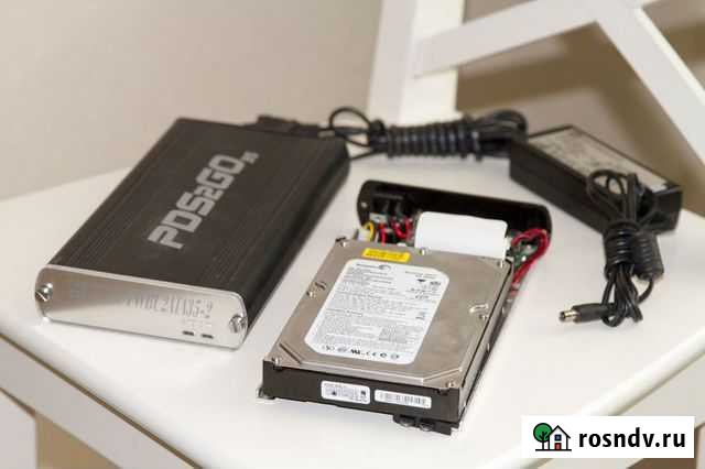 Внешний бокс FireWire 800 / USB2.0 с диском Москва - изображение 1