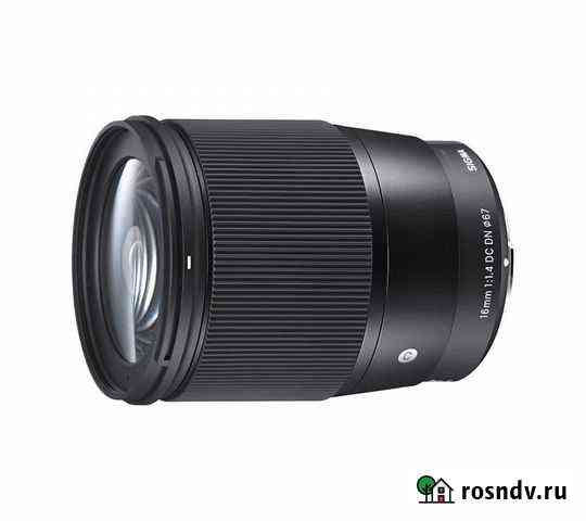 Объектив Sigma AF 16mm f/1.4 DC DN Contemporary Ca Екатеринбург