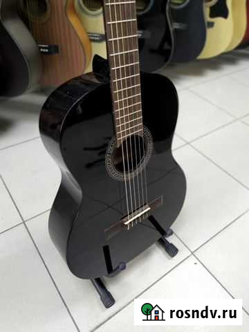 Классическая гитара Flight C-120 Черная Новая Астрахань - изображение 1