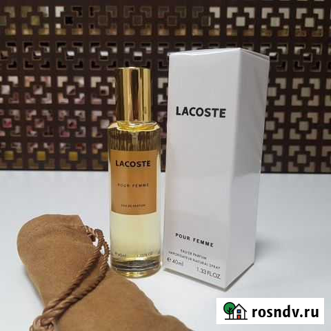 Пробник женский Lacoste pour Femme 40ml Томск - изображение 1
