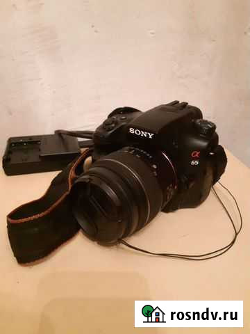 Зеркальный фотоаппарат Sony a65 Смоленск - изображение 1