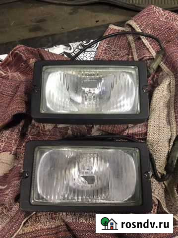 Фары противотуманные в козырек скания Рузаевка - изображение 1