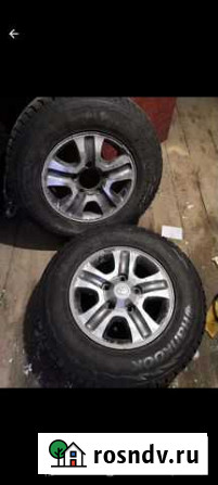 2 колеса LC100 lx470 зимние Hankook 275 65 r 17 Сургут - изображение 1