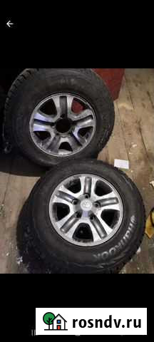2 колеса LC100 lx470 зимние Hankook 275 65 r 17 Сургут - изображение 1