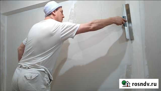 Шпатлевка стен Новосибирск - изображение 1