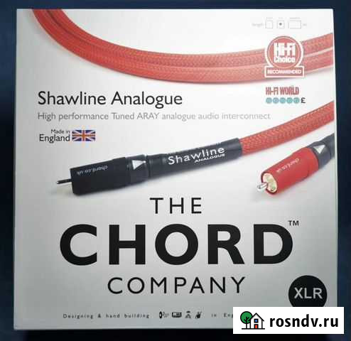 Межблочный балансный кабель Chord Красноярск - изображение 1