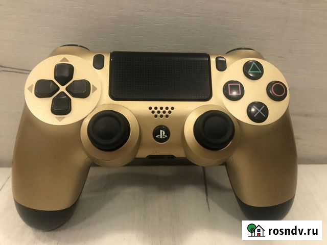 Золотой Dualshock 4 V1 Ульяновск - изображение 1