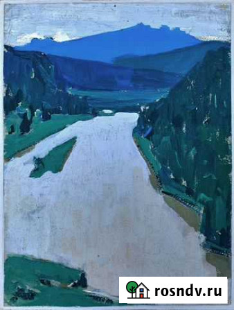 Картина Репина А.И. Вишера 1961г Пермь - изображение 1