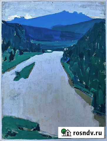 Картина Репина А.И. Вишера 1961г Пермь - изображение 1