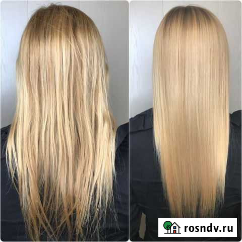 Кератиновое выпрямление волос, Ботокс волос Новозыбков - изображение 1