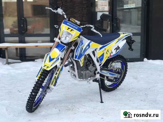 Мотоцикл Кроссовый MotoLand TT 250 с птс Челябинск - изображение 1