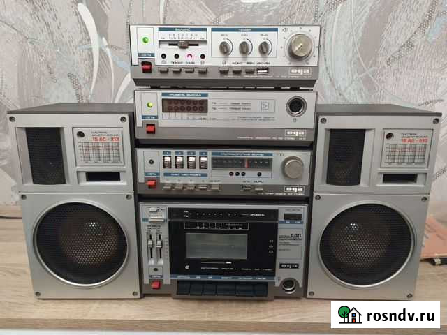 Ода-102 с усб, блютуз, фм. Стерео комплекс из СССР Волгоград - изображение 1