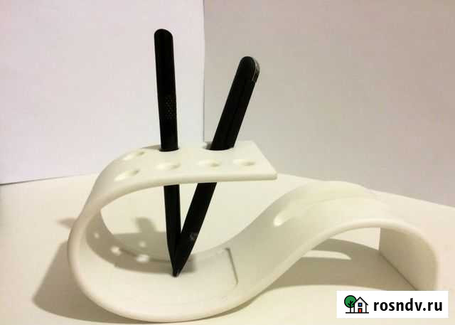 Подставка для ручек, визиток из акрилового камня Красноярск - изображение 1