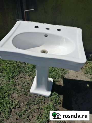 Раковина керамическая на пьедестале Тюмень - изображение 1