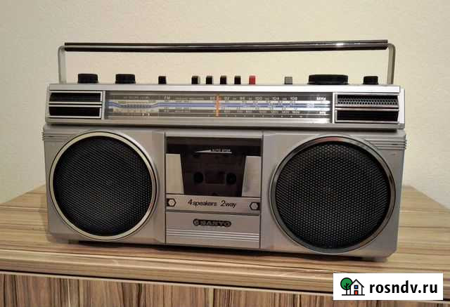 Магнитола sanyo M9810K винтажная made in Japan Мурино - изображение 1