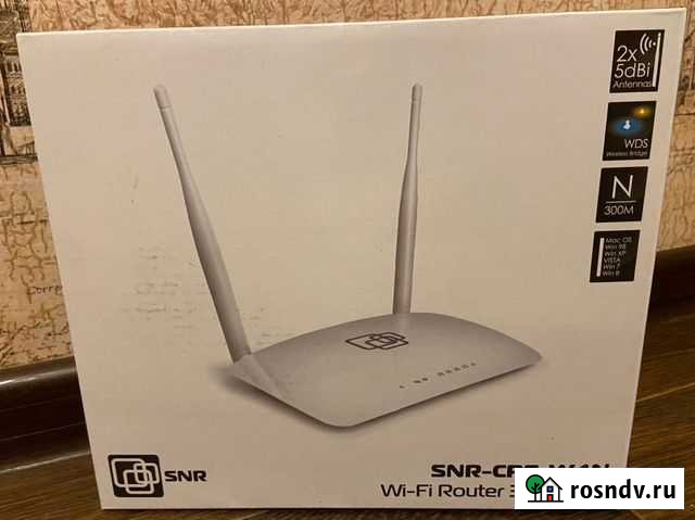 WiFi роутер маршрутизатор SNR CPE W4N Мурино - изображение 1