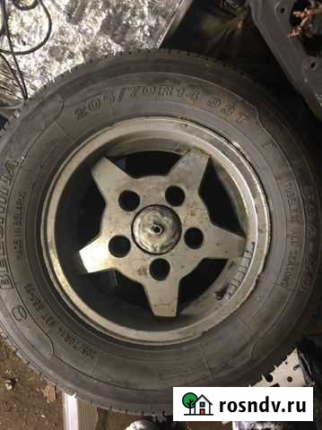 Колеса r 14 летние 205/70/14 Новокузнецк - изображение 1