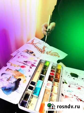 Репетитор рисование живопись скетчинг Москва - изображение 1