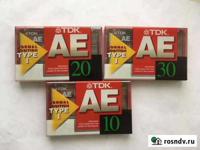 Аудиокассеты TDK AE10. AE20. AE30 Каменск - изображение 1