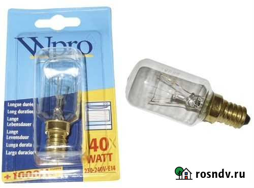 Лампа накаливания для духовки E14 40W 220V Киров - изображение 1