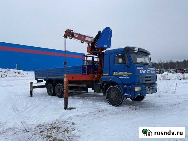 Аренда манипулятора Камаз, услуги манипулятора Казань - изображение 1