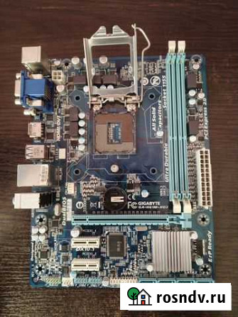 Мат.плата 1155 Gigabyte H61M-HD2 Казань - изображение 1
