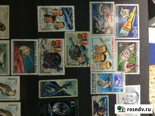 Коллекция марок космос самолёты машины Люберцы - изображение 1
