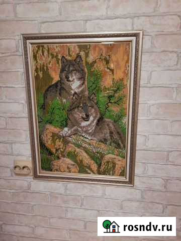 Алмазная мозаика. 40*57. волки Ярославль - изображение 1