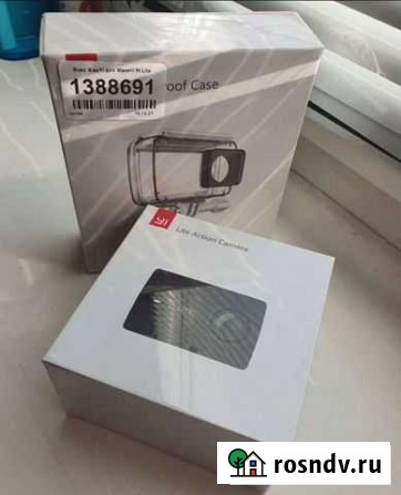 Экшн камера XiaoYi yi lite + аквабокс Миасс - изображение 1