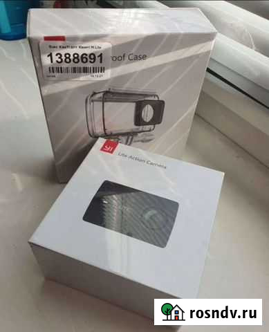 Экшн камера XiaoYi yi lite + аквабокс Миасс - изображение 1