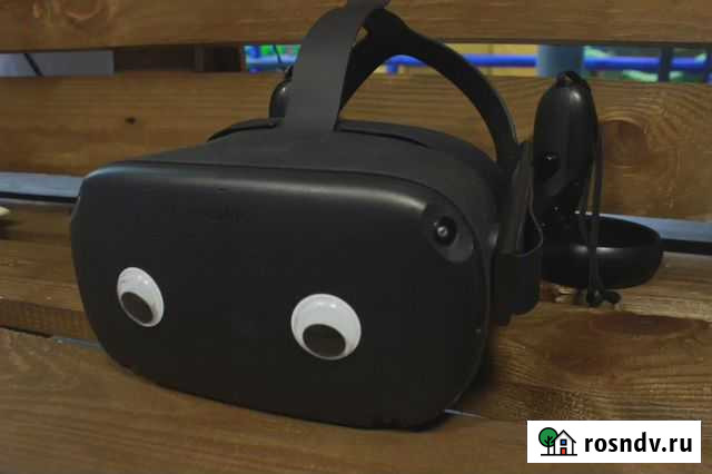 Oculus Quest 1 (черный) 64 гб бу Нижний Кисляй - изображение 1