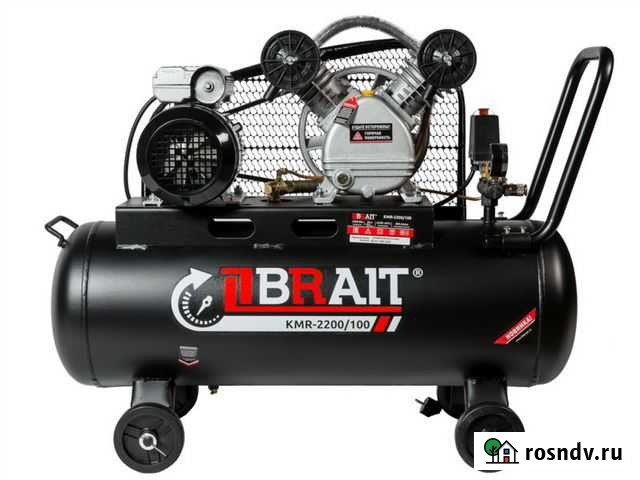 Компрессор воздушный brait кмr-2200/100 Наро-Фоминск - изображение 1