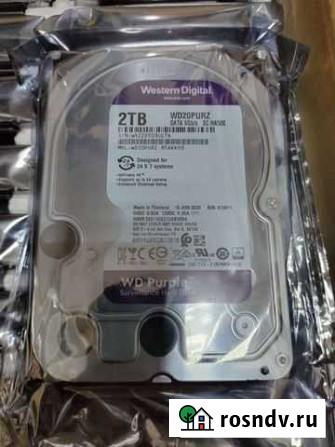 2 тб Жесткий диск HDD WD purple Тюмень - изображение 1