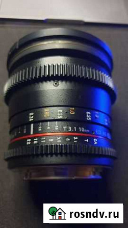 Samyang 10mm Широкоуогольный объектив для Canon Протвино - изображение 1