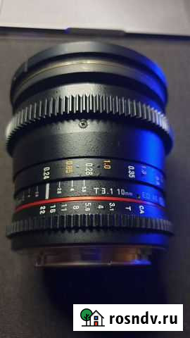 Samyang 10mm Широкоуогольный объектив для Canon Протвино - изображение 1
