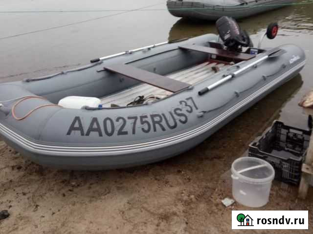 Лодка Адмирал-410 нднд с мотором nissan marine Иваново - изображение 1