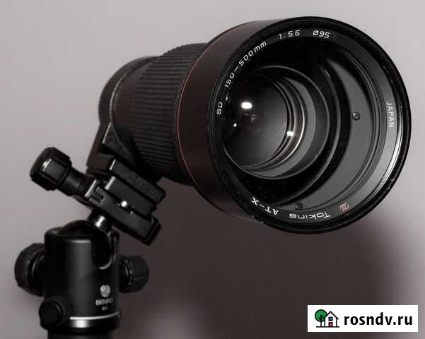 Объектив Tokina AT-X SD 150-500 5.6 для Pentax Воронеж - изображение 1