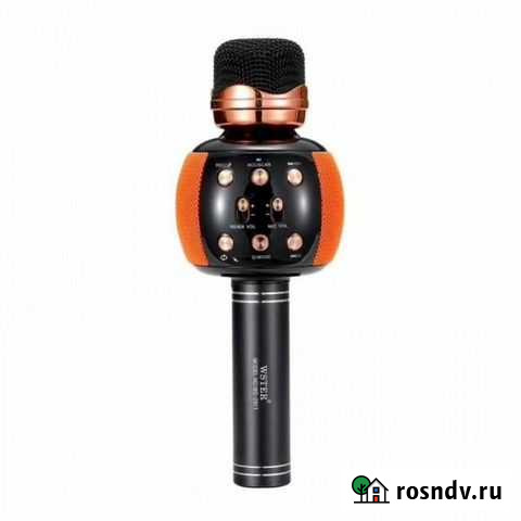 Беспроводной караоке микрофон WS-2911 Оранж Красноярск - изображение 1
