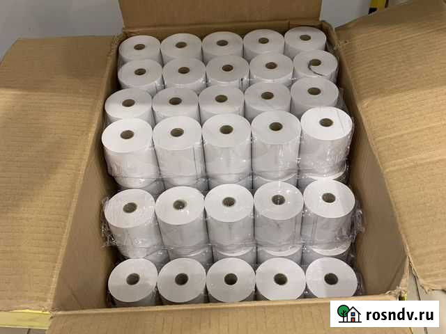 Бумага для кассовых чеков 195шт Тюмень - изображение 1