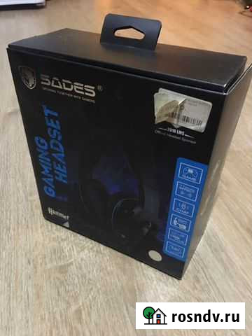 Игровые наушники Sades Hammer Мурино - изображение 1