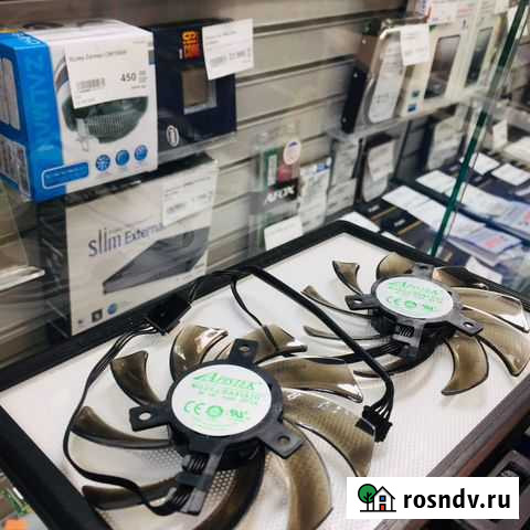 Вентиляторы для GTX 1060 dual\84 Нижний Тагил - изображение 1