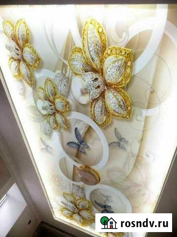 Натяжные потолки Сулак - изображение 1